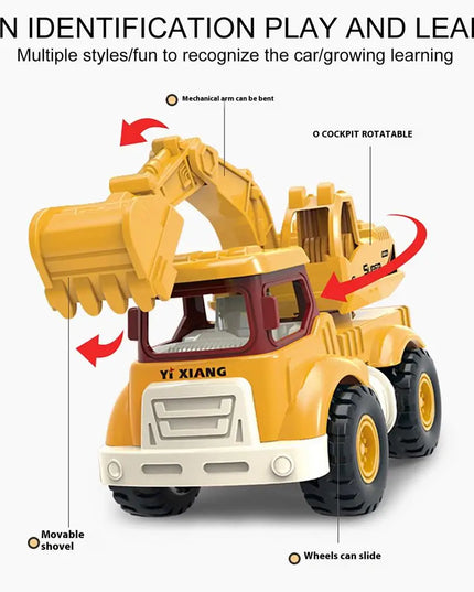 Toy Construction Vehicles Creative Inertia Car Toy Construction Trucks Multipurpose Construction Vehicle Toys Construction