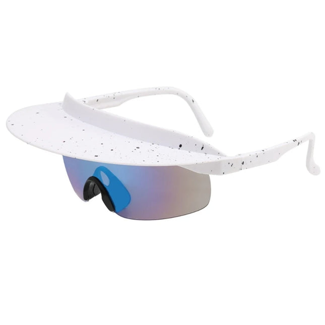Visor Attaches To Sunglasses Sunglasses With Visor Attached Cycling Sunglasses Visor Shade Sunglasses Windproof Sunglass