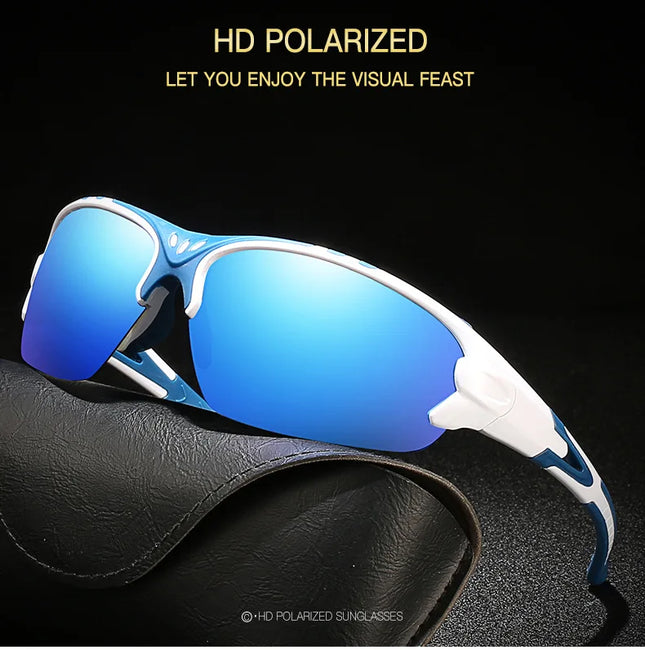 Men Women Sports Sunglasses Goggles Cycling Glasses Outdoor Sports Sunglasses Motorcycle Running Fishing Polarized Sunglasses