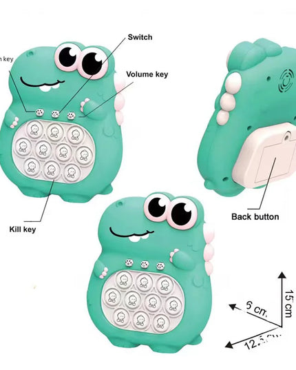 Upgraded Electronic Pop Light Fidget Toy for Children and Adults, Quick Push Game, Stress Relief, Sensory Toy, Gift
