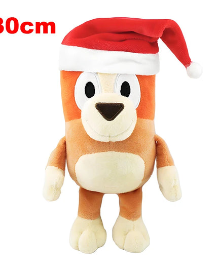 20/30CM Bluey And Bingo Plush Dolls Shining Star Eye Bluey Bingo Anime Plush Stuffed Toys Birthday Christmas Gift For Children