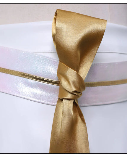 Anime Mira White PU Uniform Cosplay Costume Wig Woman Christmas Halloween Party Clothing