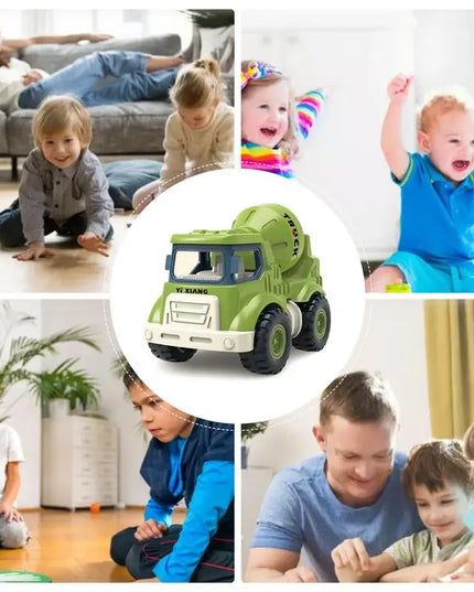 Toy Construction Vehicles Creative Inertia Car Toy Construction Trucks Multipurpose Construction Vehicle Toys Construction