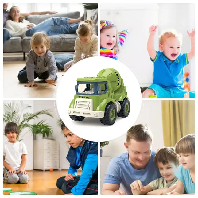 Toy Construction Vehicles Creative Inertia Car Toy Construction Trucks Multipurpose Construction Vehicle Toys Construction