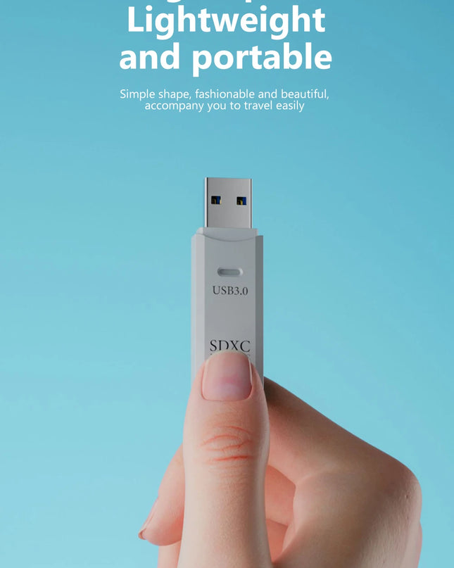 2 in 1 USB 3.0 Card Reader Micro TF sd card Reader usb adapter High Speed Cardreader TF Memory card For PC Laptop Accessories