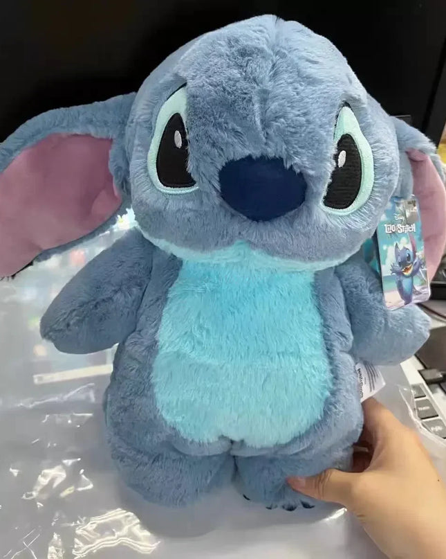 Stitch Angel Lotso peluche a mano bottiglia calda bottiglie di acqua calda inverno portatile borsa a mano calda