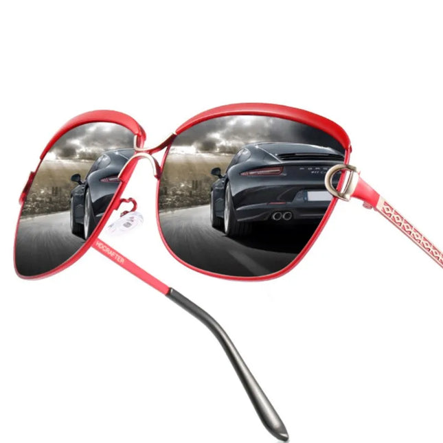 Polarized Sunglasses Driving UV400 Protection Sports Unisex Ms Fashion Glasses Lens Motorcycle Running Fish Travel T524