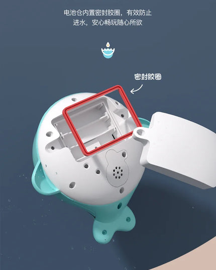 Baby Children's bath toys Water play toys Boys Girls bathing fun Electric water play artifact  Fun shower toy