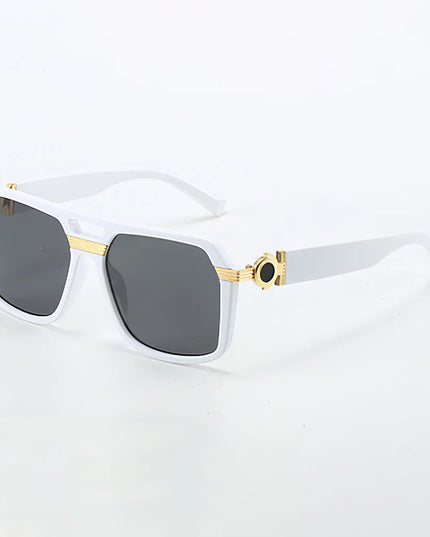 2025 Sunglasses for Women Fashionable Square Frame Glasses with Golden Decorative Legs and Exquisite Design for Women Glasses