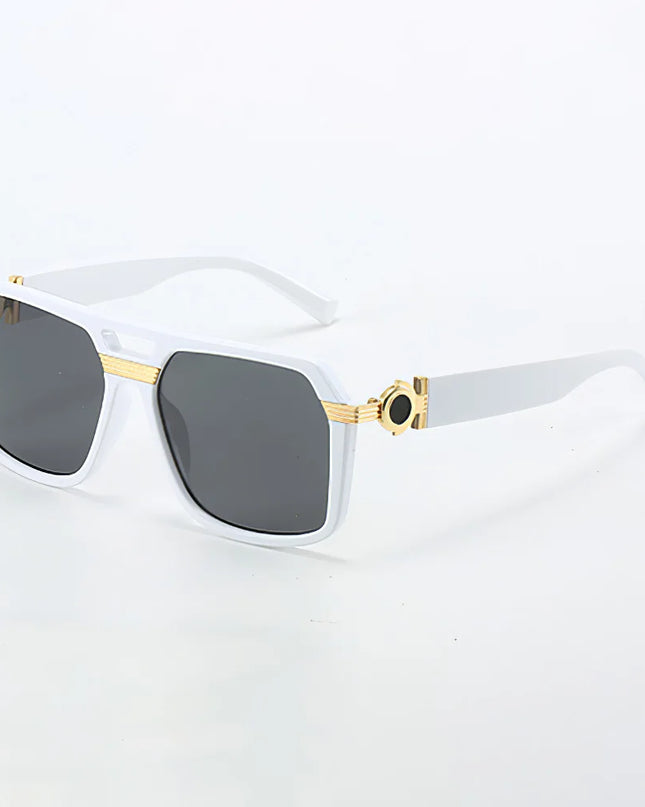 2025 Sunglasses for Women Fashionable Square Frame Glasses with Golden Decorative Legs and Exquisite Design for Women Glasses