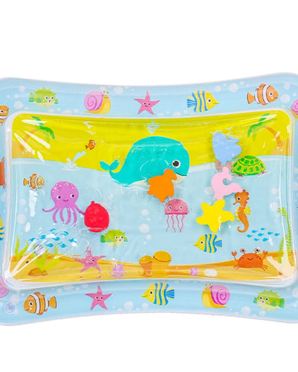 Water Mat for Babies Inflatable Activity Center, Baby Water Mat for 3 6 9 12 Months Infants Baby Toys for Toddlers, Promote Bab