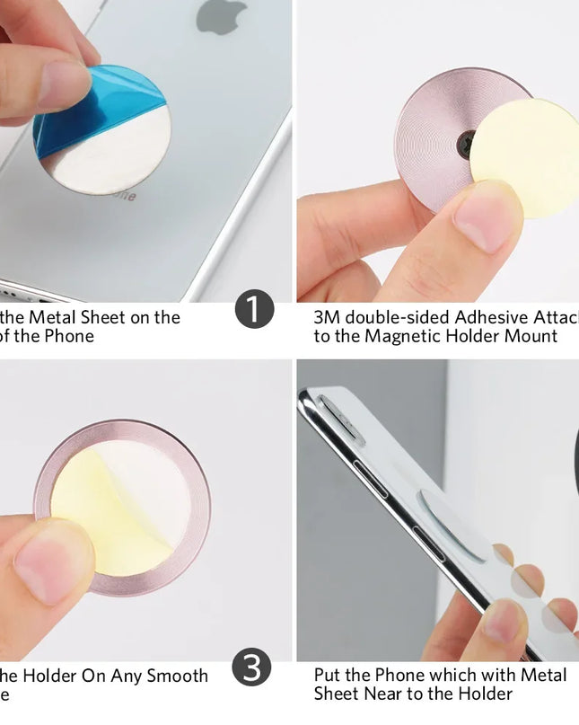 Magnetic Car Phone Holder Universal Car Phone Stand for iPhone Xiaomi Huawei Samsung Dashboard Wall Mounted Car Magnet Sticker