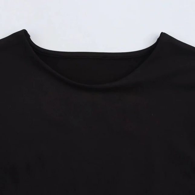 HXAO 2025 Bodysuit Women Body Sexy Women Black Brown Dark Brown Slimming Bodysuit Thong Long Sleeve Top Rave Basic Bodysuit 066