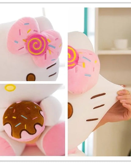 Hello Kitty Filling Plush Toys Stuffed Animal Sanrio Kawaii Kitty Plushie Doll Room Decor High Quailty Gift Girl 30-50cm Doll