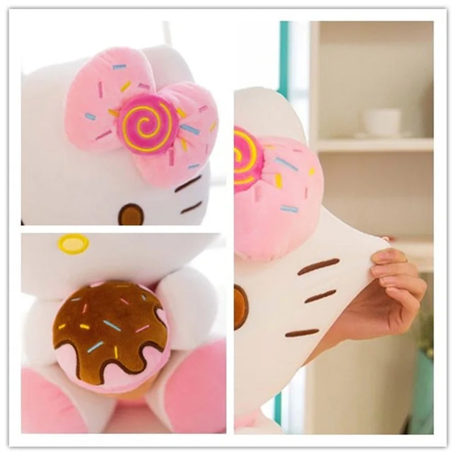 Hello Kitty Filling Plush Toys Stuffed Animal Sanrio Kawaii Kitty Plushie Doll Room Decor High Quailty Gift Girl 30-50cm Doll