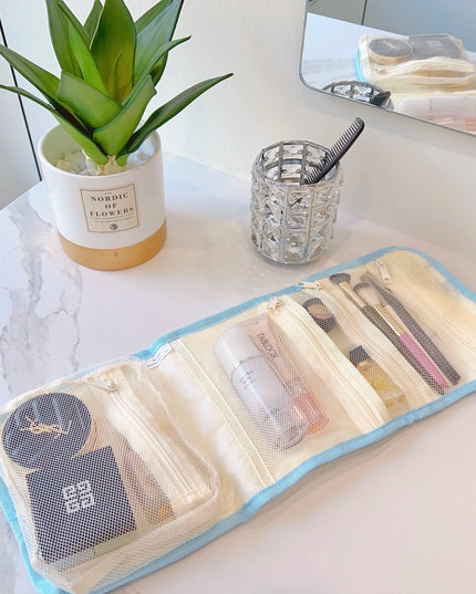 Cute Portable Travel Wash Up Storage Bag Girls Gifts Hello Kitty Kuromi Stitch KT Cat Cartoon Cosmetic Bag For Girl Kawaii Gifts