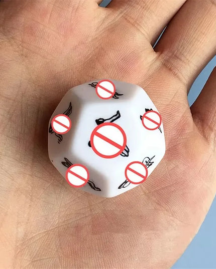 12 Sides Sex Toys for Couples Funny Sex Dice Adult Game Erotic Love Sexy Posture Foreplay Lovers Humour Game Toy Romantic Party
