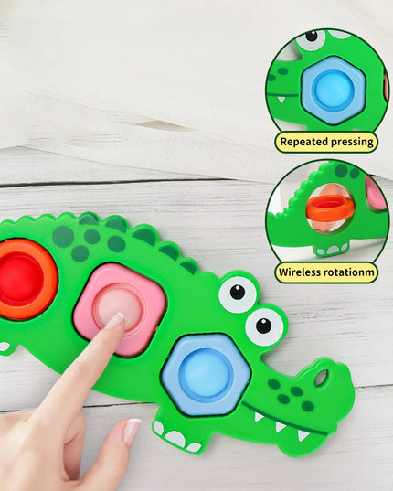 Finger Press Fidget Toys for Children Baby Sensory Finger Exercise Activity Motor Skills Educational Stress Relief Kids Toy Gift