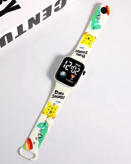 New Stitch Children Watches Girls Reloj Inteligente Para Niños Niña Reloj Hello Kitty Digital Watch Women Relógio Infantil