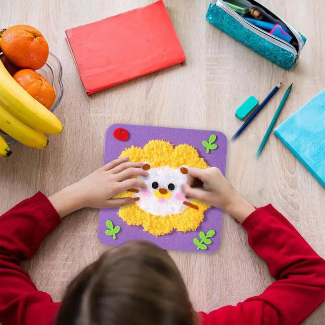 Learn to Sew Toys Cartoon Animals Handmade Dolls Crafting Set Sew Your Own Products Sewing Kits for Kids Learning Education Toys