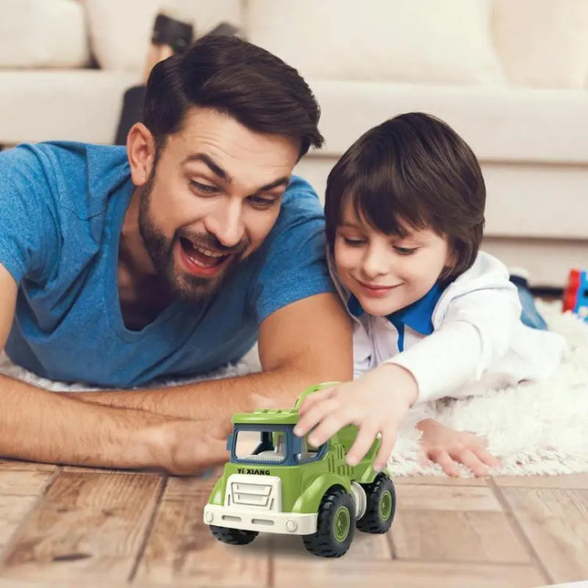Toy Construction Vehicles Creative Inertia Car Toy Construction Trucks Multipurpose Construction Vehicle Toys Construction