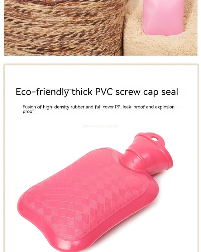 Stitch Angel Lotso peluche a mano bottiglia calda bottiglie di acqua calda inverno portatile borsa a mano calda