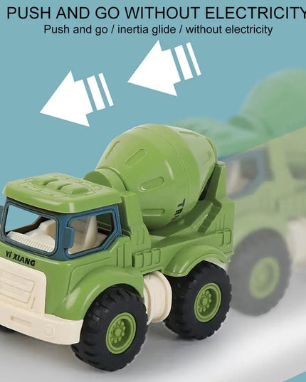 Toy Construction Vehicles Creative Inertia Car Toy Construction Trucks Multipurpose Construction Vehicle Toys Construction