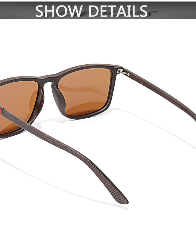 Luxury Square Vintage Polarized Cycling Sunglasses Men Women Fashion Travel Driving Fishing Sun Glasses Male Eyewear UV400