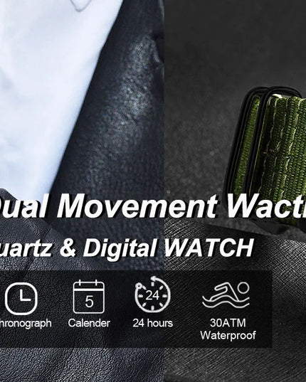 Sports Watches For Men Fashion Quartz Men Big Clock WWOOR Top Brand Luxury Military Full Steel Waterproof Chronograph Wristwatch