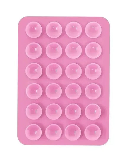 Phone Silicone Suction Cup Holder Multifunctional Suction Cup Wall Stand Square Anti-Slip Single-Sided Case Mount Back Sticker