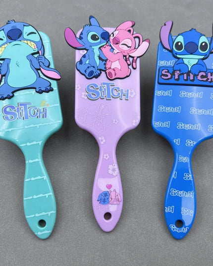 2025 Stitch Comb Series Cartoon needle around Air cushion massage comb for Kids Girl student comb gift