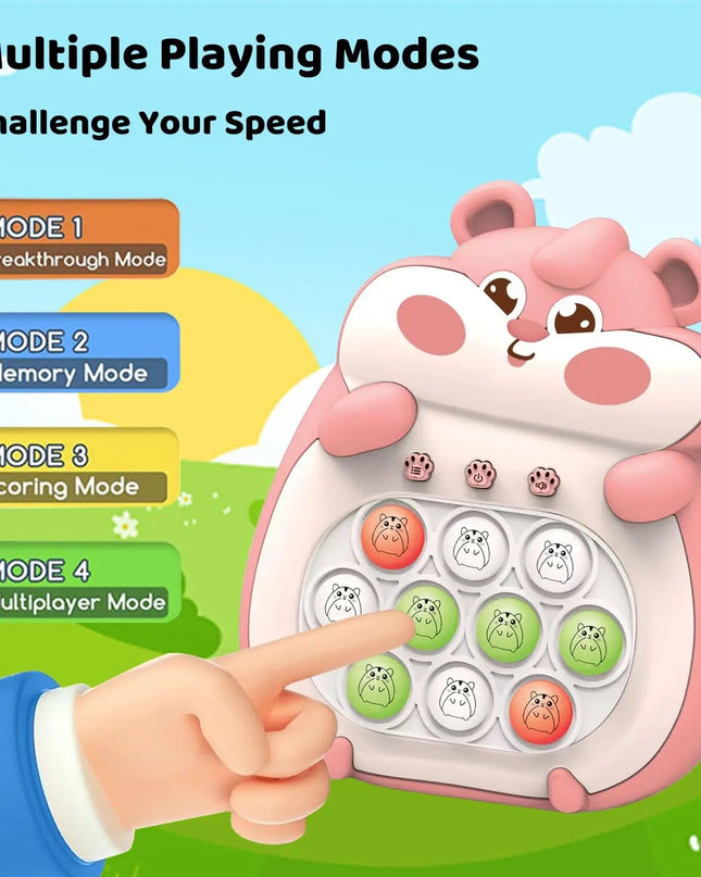 Quickly Pop Push Fidget Toys for Children Aged 3-12 To Play Puzzle Games with Sensory Toys for Relaxation and Stress Relief Gift