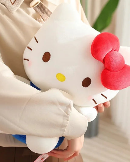 Hello Kitty Anime Hello Kitty Stuffed Toys Plushier Soft Pillow Birthday Gifts For Girls Kawaii Hello Kitty Plush Dolls