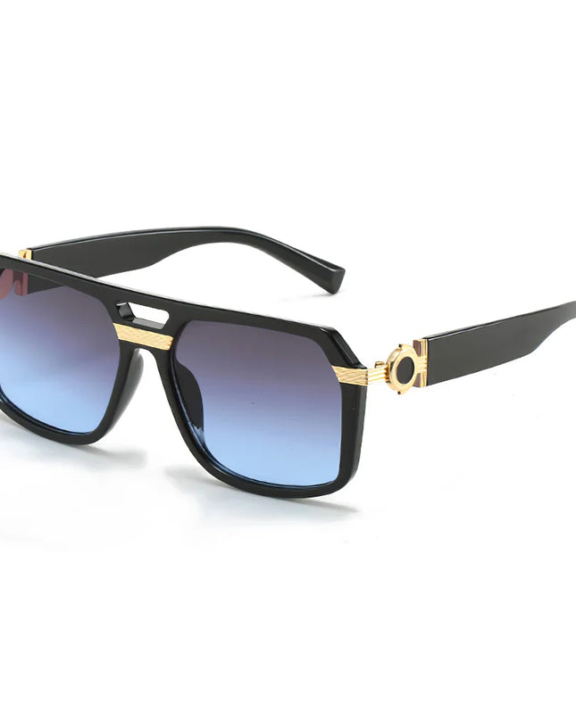 2025 Sunglasses for Women Fashionable Square Frame Glasses with Golden Decorative Legs and Exquisite Design for Women Glasses