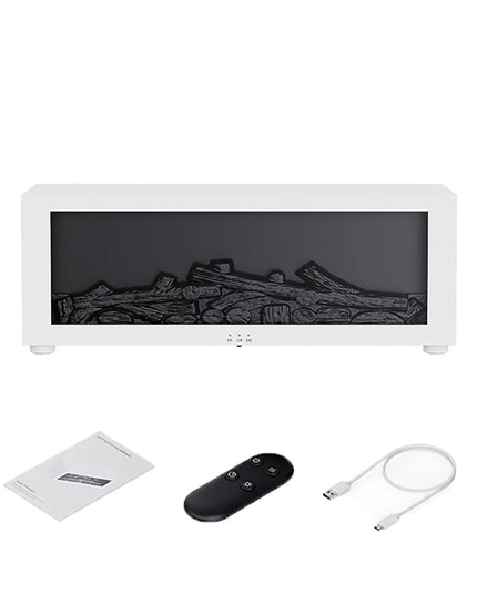 Air Humidifier Essential Oils Humidifiers Home Aroma Humidifier Flame Automatic Fragrance Diffuser With LED Light Remote Control