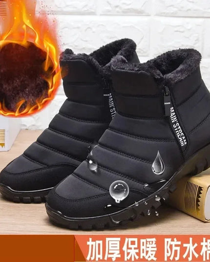 Men'S Winter Sports Shoes Soft Bottom Anti Slip Casual Sneakers Cold Proof And Warm Keeping Men'S Sneakers   Free Shipping Shoes