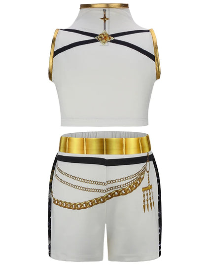 Kpop Girls Stage performance cos Halloween Carnival  theme party performance Idol Roleplay Fashion girls suits
