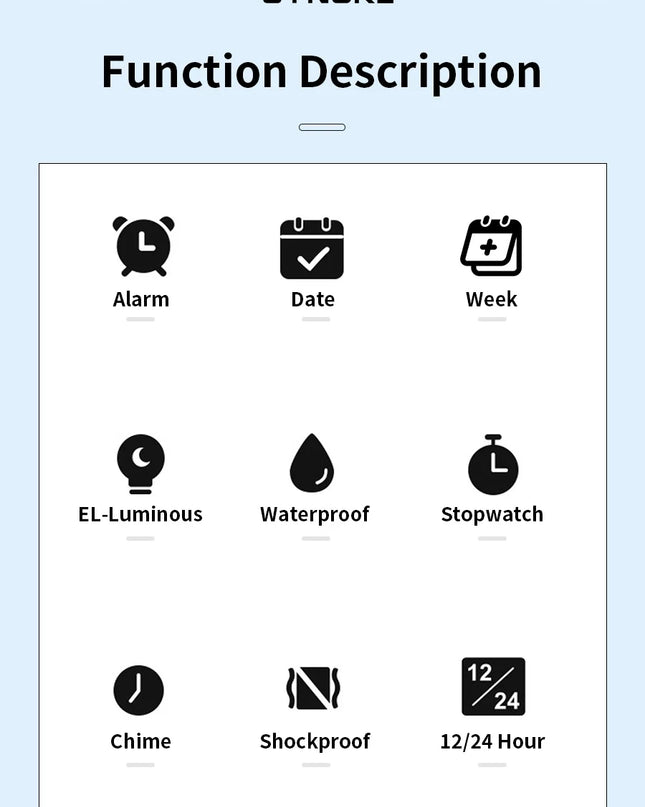 SYNOKE Colorful Children Seven Lights Watches Sport Students Digital Watch For Kids Waterproof Electronic Watch Shock Resist