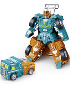 green robot