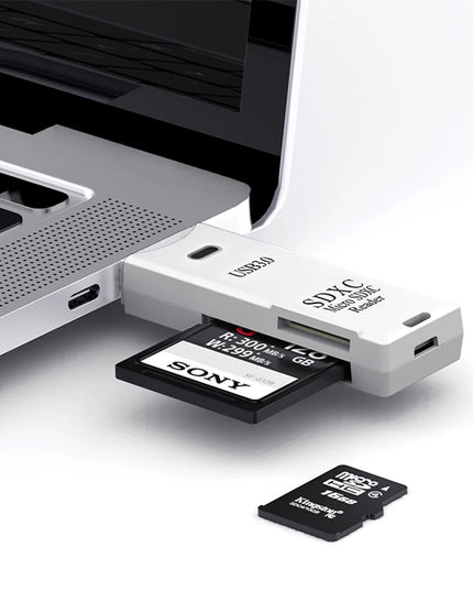 2 in 1 USB 3.0 Card Reader Micro TF sd card Reader usb adapter High Speed Cardreader TF Memory card For PC Laptop Accessories