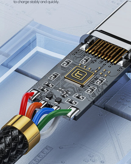 Toocki 100W Type C to USB C Cable PD 3.0 Quick Charge 4.0 Fast Charging Type C to Type C for iPhone 15 Macbook Samsung Xiaomi