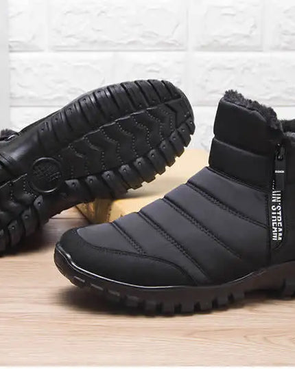 Men'S Winter Sports Shoes Soft Bottom Anti Slip Casual Sneakers Cold Proof And Warm Keeping Men'S Sneakers   Free Shipping Shoes