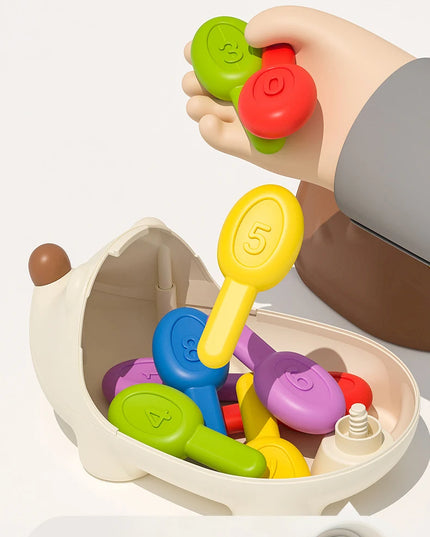 Montessori Hedgehog Toys Baby Concentration Training Education Toys Fine Motor Sensory Educational Toy for Kids Birthday Gifts