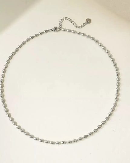 Stainless Steel Envelope Pendant Necklace Metal Waterproof Jewelry For Women