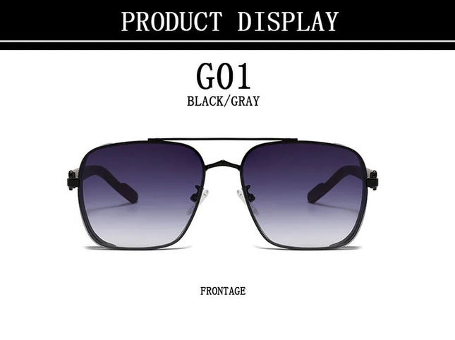 2023 Sunglasses For Men Square Sunglasses Women Trendy Luxe Vintage Fashion Glasses Retro Steampunk Shades Gafas De Sol Hombre