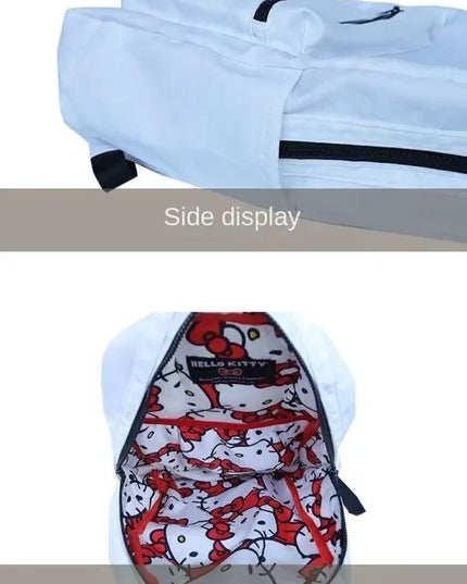 Hello kitty cartoon backpack Sanrio new animation cute student school bag outdoor travel storage large capacity backpack gift