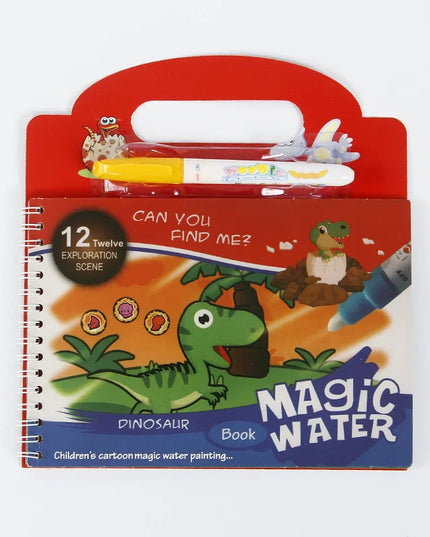 Magic Water Drawing Book - Reusable Montessori Toddler Toy, Mess-Free Painting for Early Education