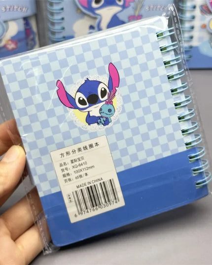 New Stitch Notebook Cute Anime Cartoon School Supplies Portable Diary Fashion Office Supplies Coil Book Children Holiday Gift