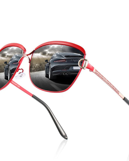 Polarized Sunglasses Driving UV400 Protection Sports Unisex Ms Fashion Glasses Lens Motorcycle Running Fish Travel T524