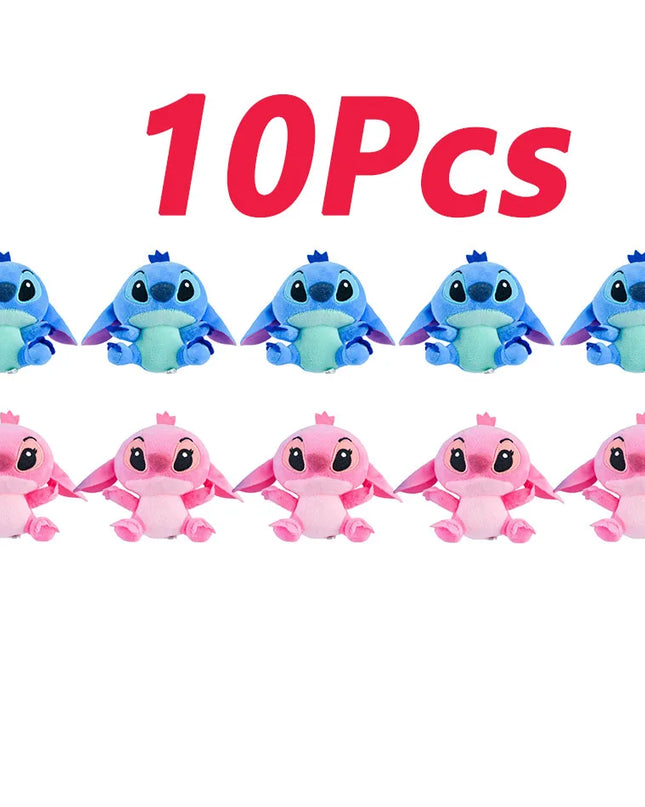 12cm 20cm 25cm Stitch Stuffed Plush Models Cartoon Stuffed Plush Dolls Anime Plush Baby Toys Kawaii Kids Birthday Gift